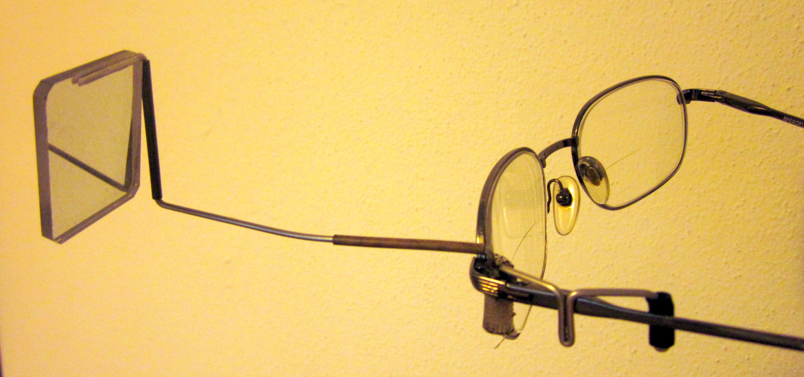 eyeglass mirror