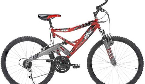 huffy dual suspension bike