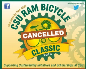 Bike rides cancelled