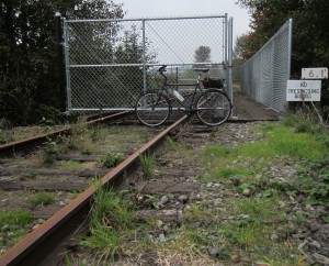 Short BNSF trestle over May Creek in Renton