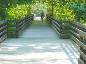 Bridge over Dungeness River near Sequim