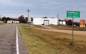 Haswell town limits, from Wikipedia