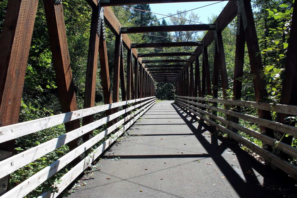 Another bridge in the "bow-tie" railroad grade