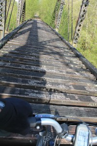 No deck on bridge over Chehalis River