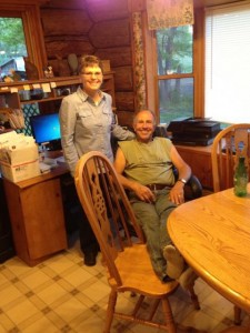 "Trail Angels" Patti and David Bruner; photo from Crazy Guy on a Bike