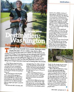 Foothills Trail featured in Rails-to-Trail magazine