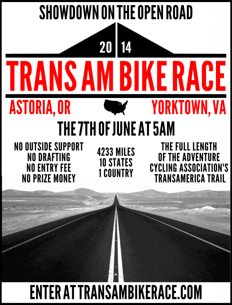Trans Am Bike Race It’s all about bragging rights Biking Bis