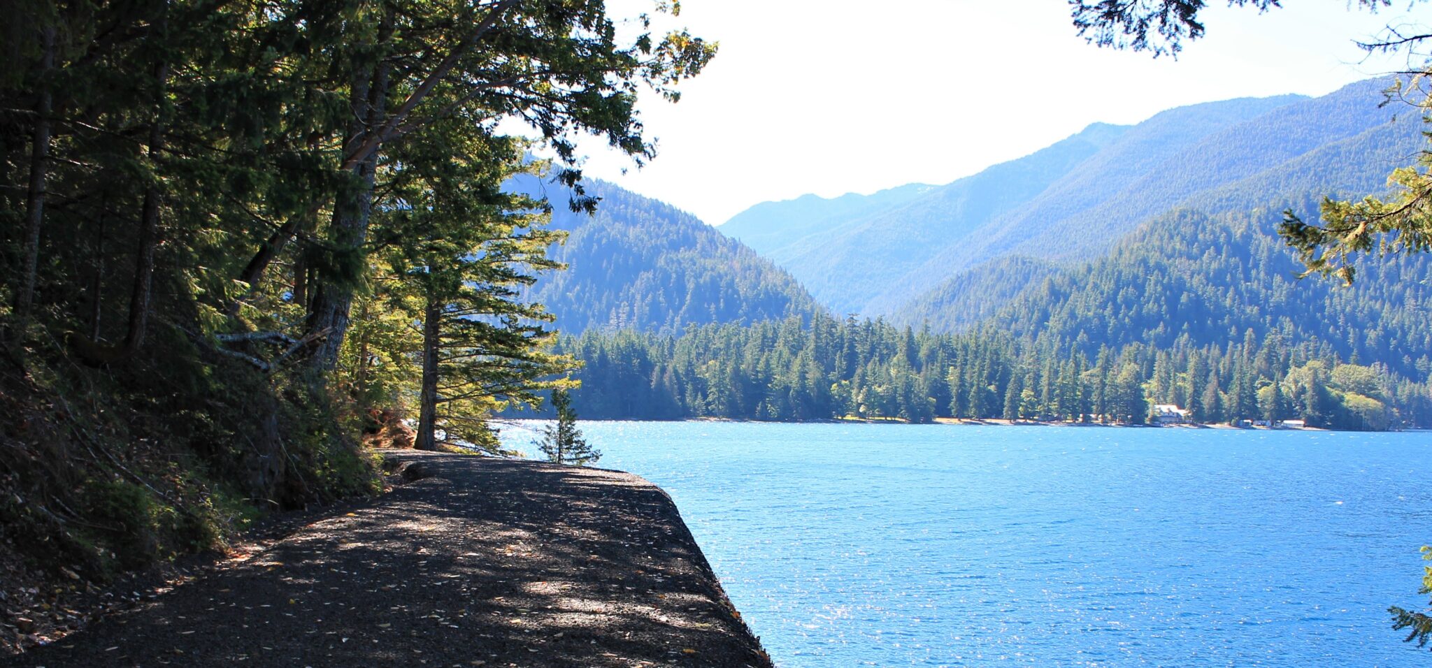 Improved Spruce Railroad Trail reopens at Lake Crescent Biking Bis